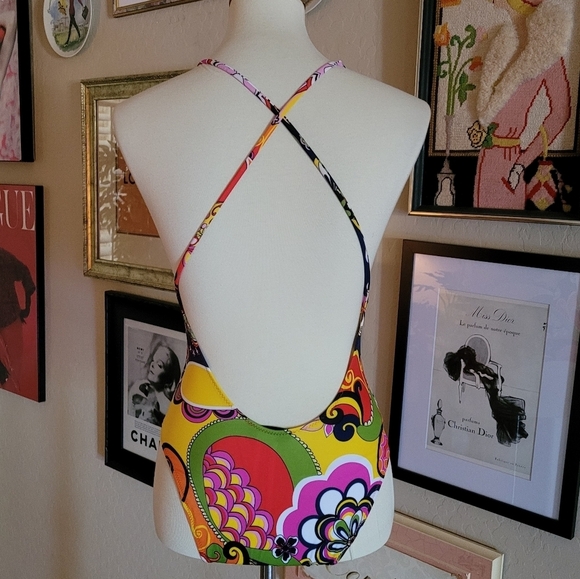 Zara Blogger's Favorite‎ One Piece Multi-color One Piece Swimsuit - Picture 6 of 6